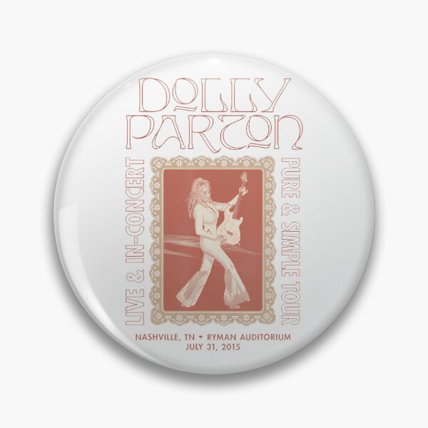 Item preview, Dolly Parton Pure And Simple Tour designed and sold by Averybennett23.