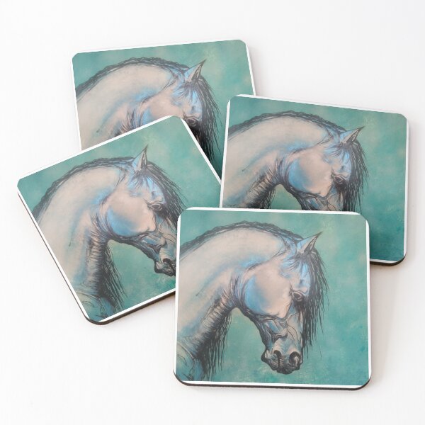 Item preview,  ´Bellisima´Equestrian Painting Square Format designed and sold by Melissa Sadie Wright.