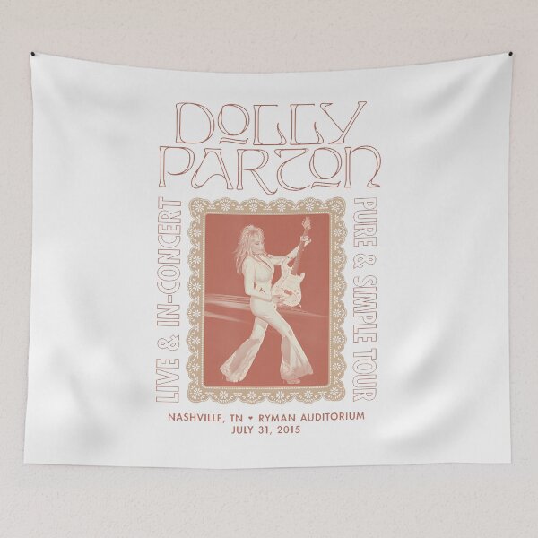 Item preview, Dolly Parton Pure And Simple Tour designed and sold by Averybennett23.