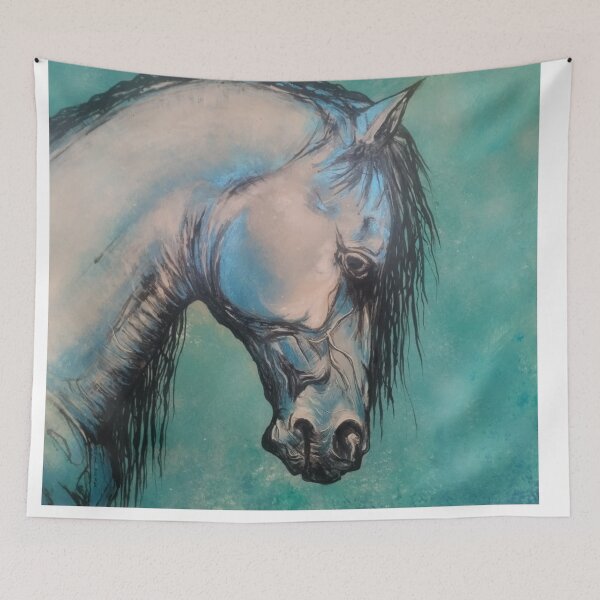 Item preview,  ´Bellisima´Equestrian Painting Square Format designed and sold by Melissa Sadie Wright.