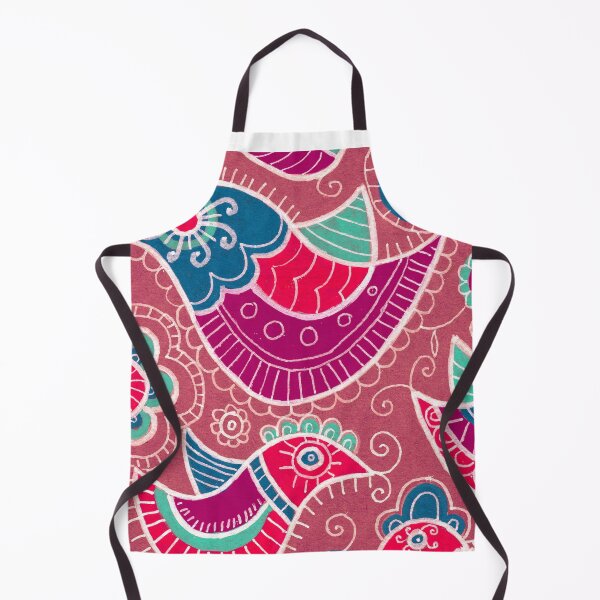 Item preview, Folk Birds Magenta Pattern designed and sold by Fani*.