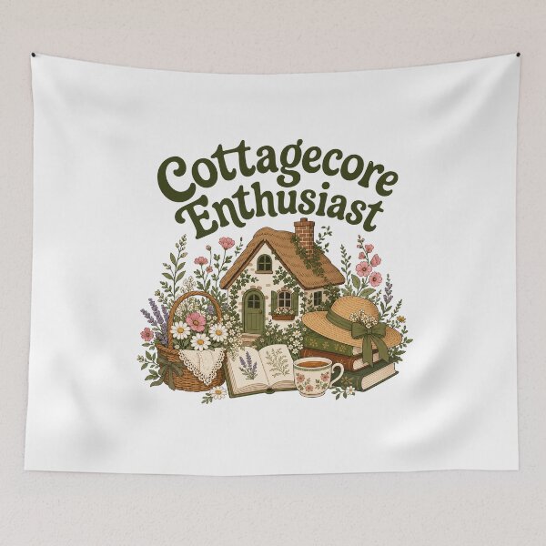 Item preview, Cottagecore Enthusiast designed and sold by musthavewords.