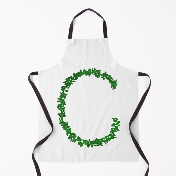 Item preview, Botanical Letter C - Green Leaf Monogram Initial designed and sold by iampaulmorris.
