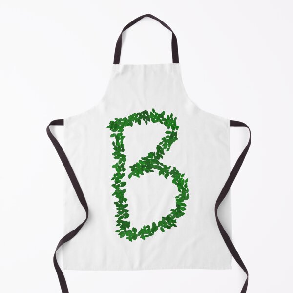 Item preview, Botanical Letter B - Green Leaf Monogram Initial designed and sold by iampaulmorris.