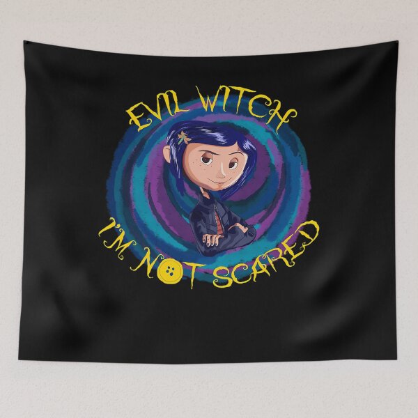 Item preview, Vintage Coraline Film Movies Halloween designed and sold by RiosRickets.