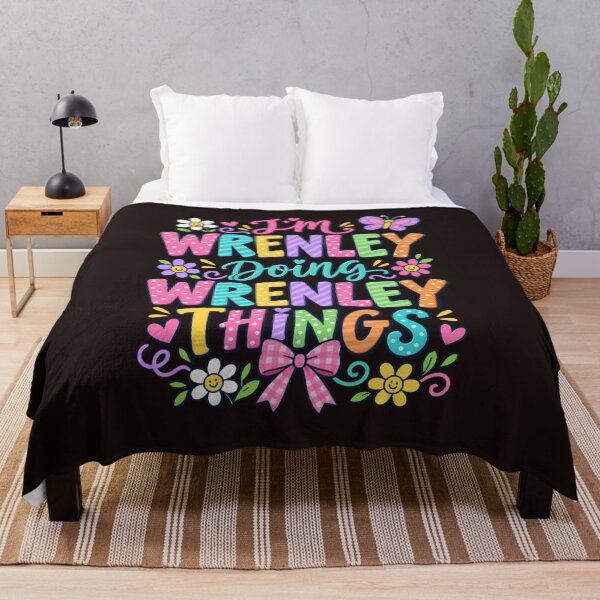Item preview, Im Wrenley Doing Wrenley Things Cute Girls Personalised Name Gift designed and sold by mari-kayden.