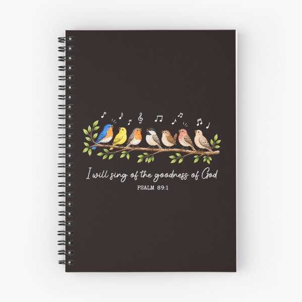 Item preview, I Will Sing Of The Goodness Of God Psalm 89 1 Christian Songbirds designed and sold by mari-kayden.