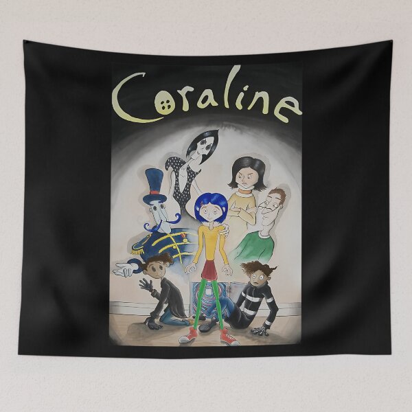 Item preview, Movies Vintage Halloween Coraline Film designed and sold by RiosRickets.