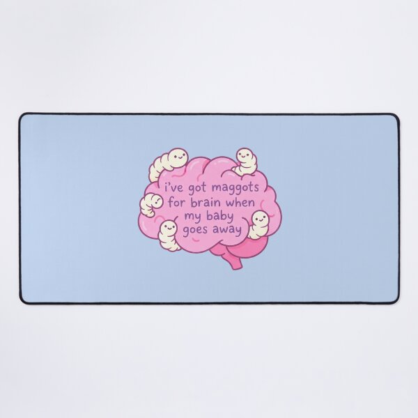 Item preview, maggots for brains designed and sold by sadieillust.