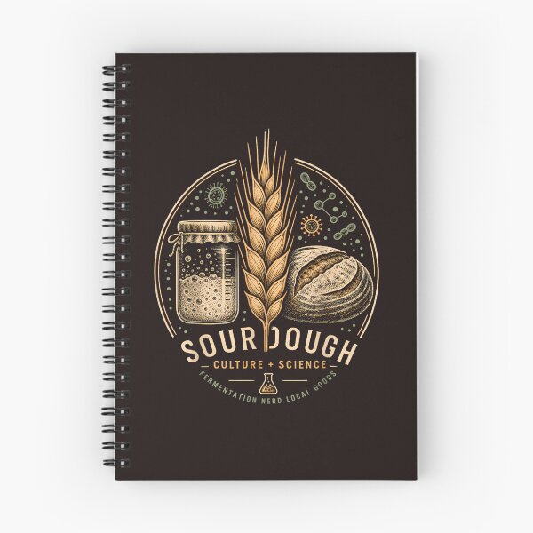 Item preview, Sourdough Culture Science Vintage Baking Fermentation Starter Bread designed and sold by mari-kayden.
