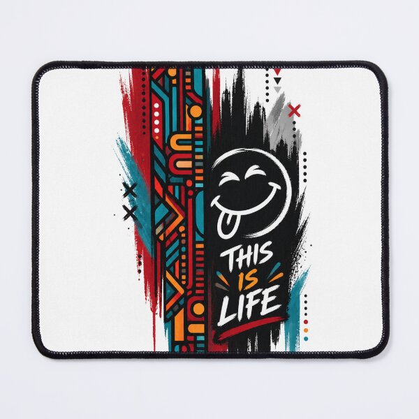 Item preview, Urban Smiley This Is Life Art designed and sold by zer0o08.