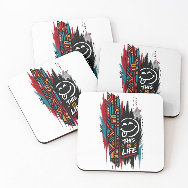 Item preview, Urban Smiley This Is Life Art designed and sold by zer0o08.
