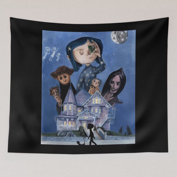 Item preview, Movies Halloween Coraline Vintage Film designed and sold by RiosRickets.