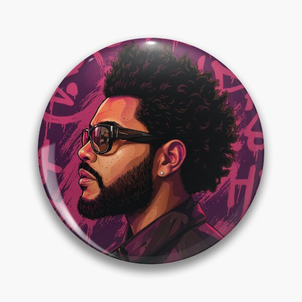 Item preview, The Weeknd Music Portrait Singer Art designed and sold by LEGENDS ICONART GALLERY.