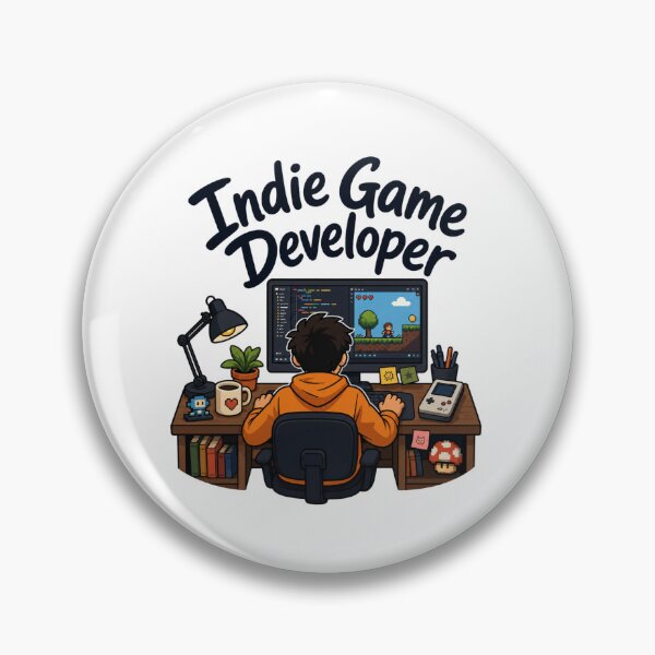 Item preview, Indie Game Developer designed and sold by musthavewords.