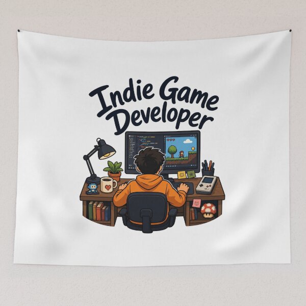 Item preview, Indie Game Developer designed and sold by musthavewords.