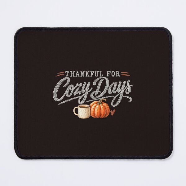 Item preview, Thankful For Cozy Days Pumpkin Spice Coffee Fall Thanksgiving designed and sold by mari-kayden.