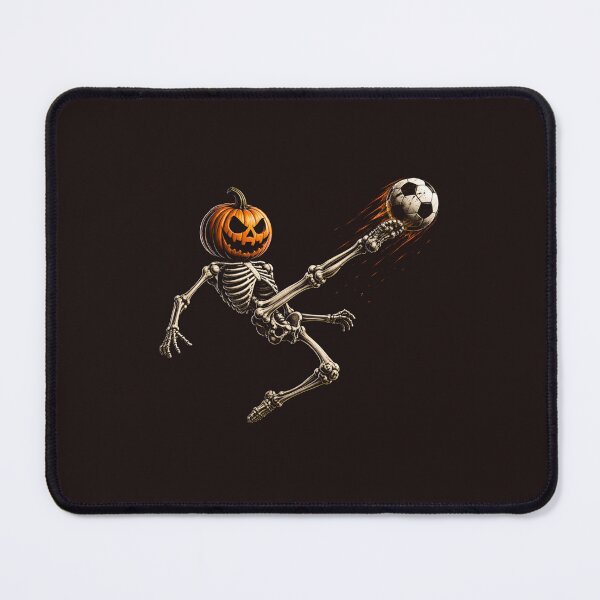 Item preview, Skeleton Soccer Player Pumpkin Head Halloween Boys Kids Sport designed and sold by mari-kayden.