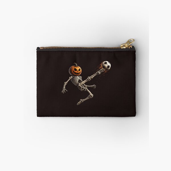 Item preview, Skeleton Soccer Player Pumpkin Head Halloween Boys Kids Sport designed and sold by mari-kayden.