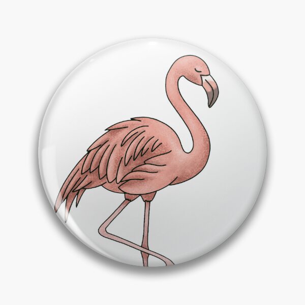 Item preview, Pink Dream Flamingo - Cute Boho Watercolor Clip Art designed and sold by HoMya.