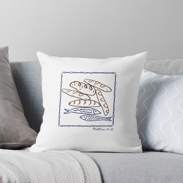 Item preview, Matthew 14:20 Biblical Loaves and Fish designed and sold by elderberry.
