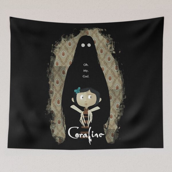Item preview, Halloween Movies Coraline Film Vintage designed and sold by RiosRickets.