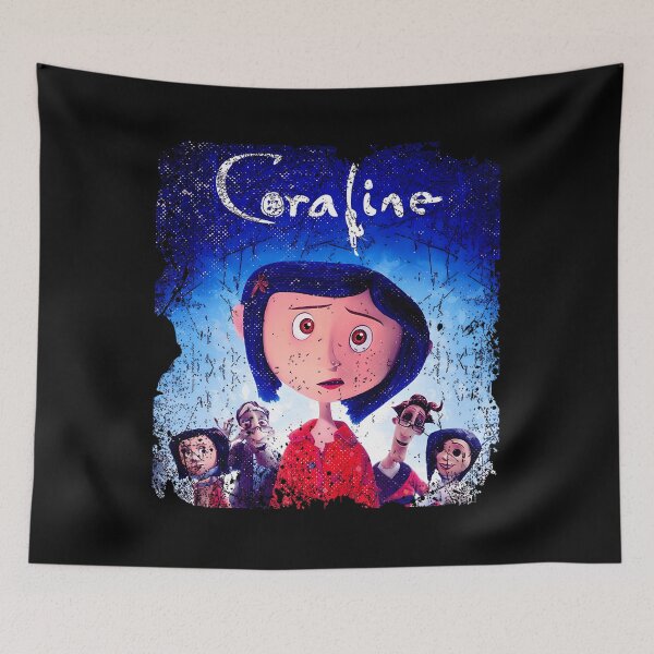 Item preview, Coraline Halloween Vintage Film Movies designed and sold by RiosRickets.