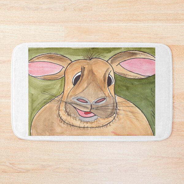 Item preview, smiling Animals, smiling Rabbit designed and sold by Anke‘s Bazaar.