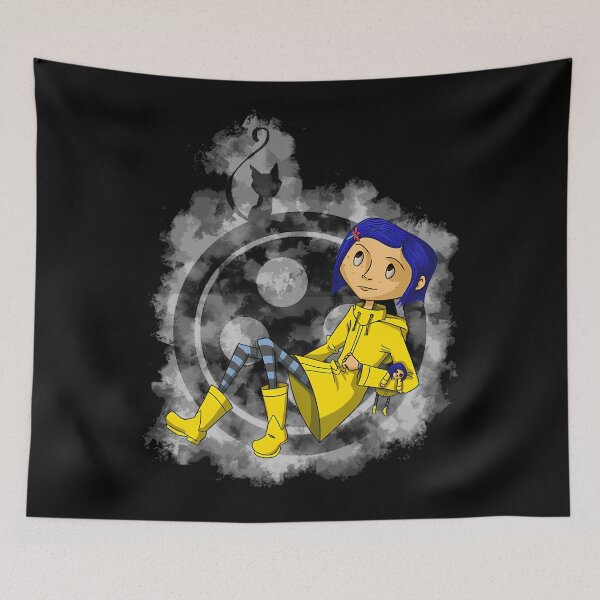 Item preview, Coraline Halloween Vintage Film Movies designed and sold by RiosRickets.