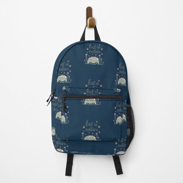 Item preview, Retro Camper Van "Lost in Nature" – Boho Floral Adventure designed and sold by Chroma Dreams .