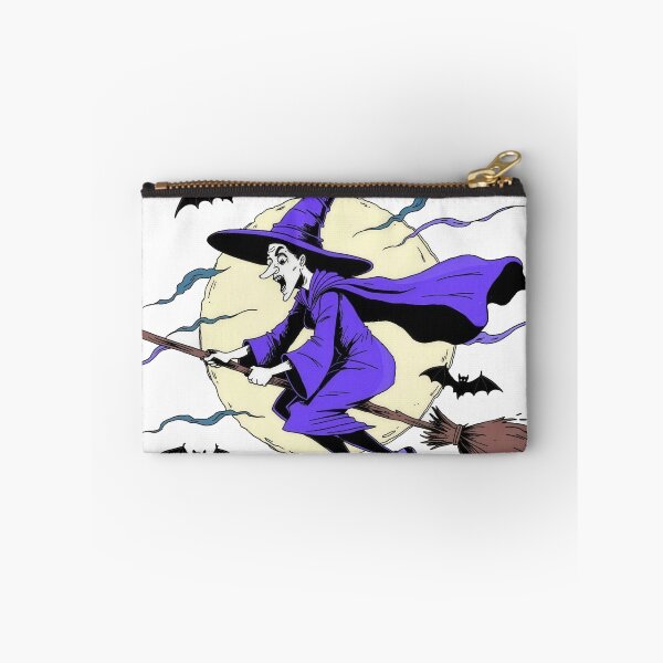 Item preview, Witch on a broomstick designed and sold by nomadjoiner.