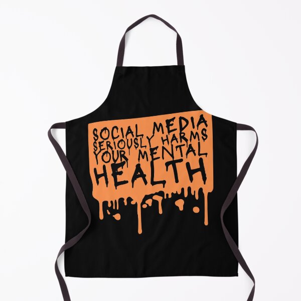 Item preview, Social Media Seriously Harms Your Mental Health designed and sold by shirt-o-mat.