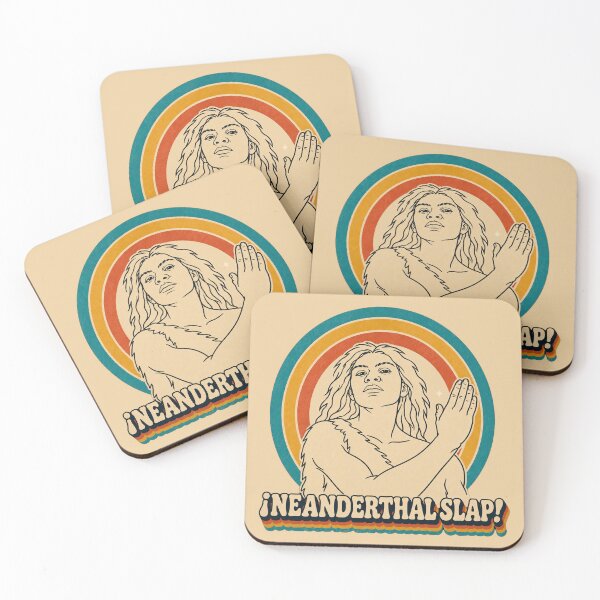 Item preview, Neanderthal Slap – Retro Cavewoman Humor - Female designed and sold by Shop_DOUBLEOSOO.