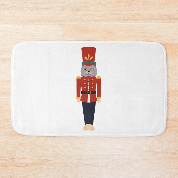 Item preview, Christmas Nutcracker British short hair Cat designed and sold by Qualali Studio.