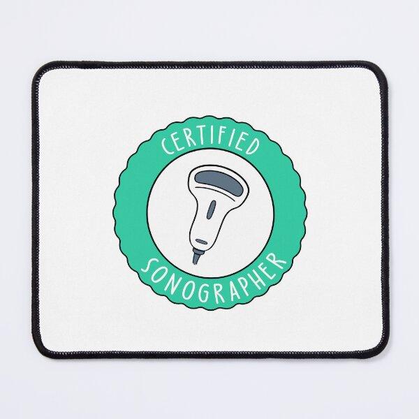 Item preview, Certified Sonographer Teal Badge designed and sold by teeperfect.