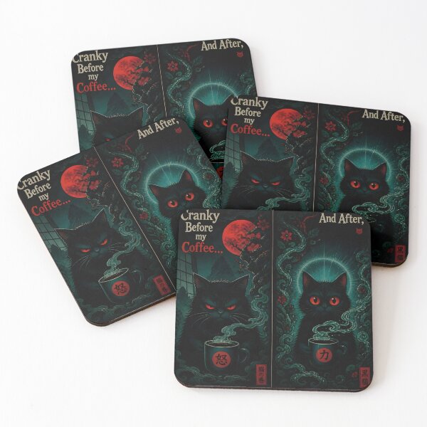 Item preview, I'm a Cranky Before my Coffee... And After? designed and sold by Shelley Loewnau-Jones Studio.