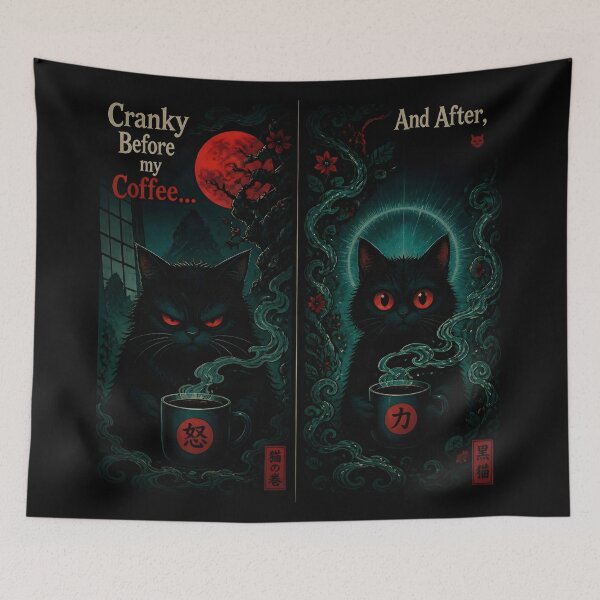 Item preview, I'm a Cranky Before my Coffee... And After? designed and sold by Shelley Loewnau-Jones Studio.