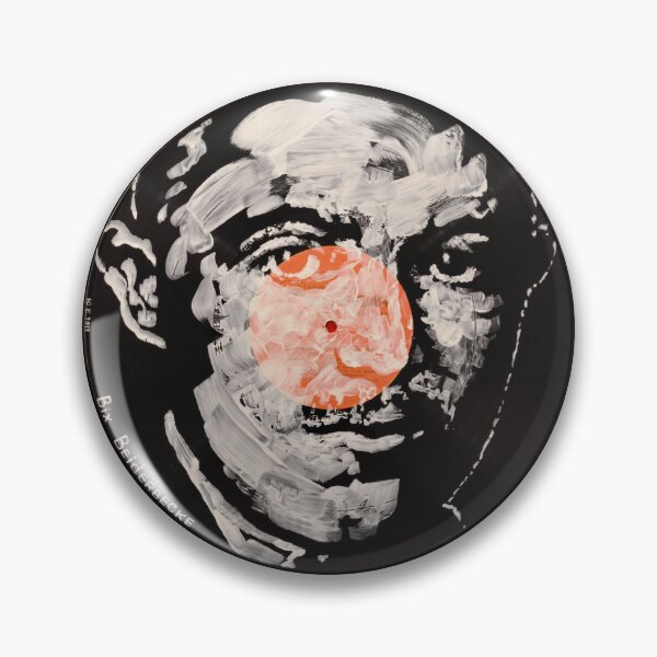 Item preview, BIX BEIDERBECKE – Hand Painted Vinyl Art Print designed and sold by Yurii Yermolenko.