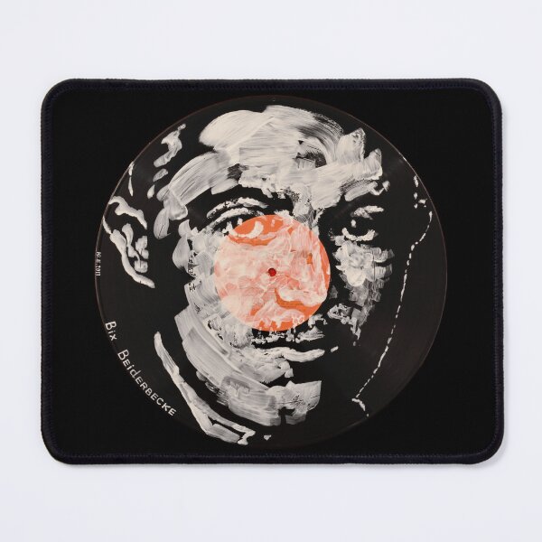 Item preview, BIX BEIDERBECKE – Hand Painted Vinyl Art Print designed and sold by Yurii Yermolenko.