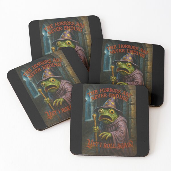 Item preview, The horrors never end, yet I roll again designed and sold by abby-thorns.