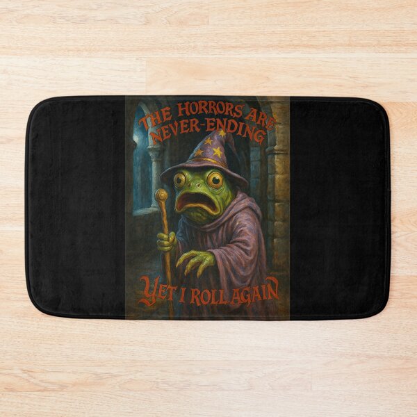 Item preview, The horrors never end, yet I roll again designed and sold by abby-thorns.