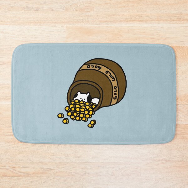 Item preview, a Cat in the gold barrel designed and sold by superbaechoo.