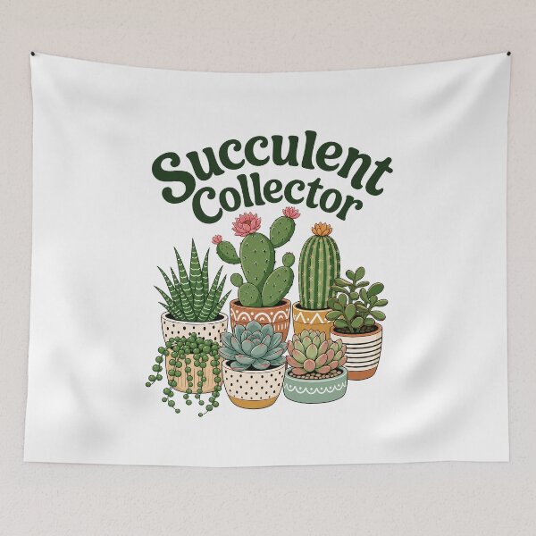 Item preview, Succulent Collector designed and sold by musthavewords.