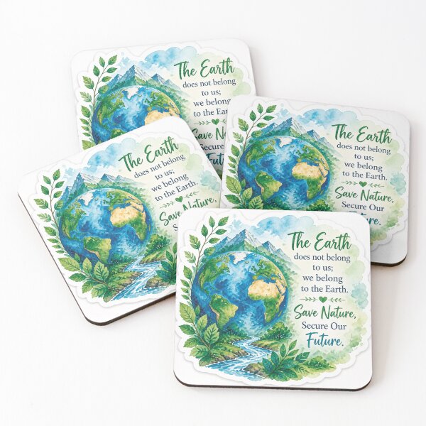 Item preview, Inspirational quote - save Mother Earth designed and sold by Uttia's Art with Heart.