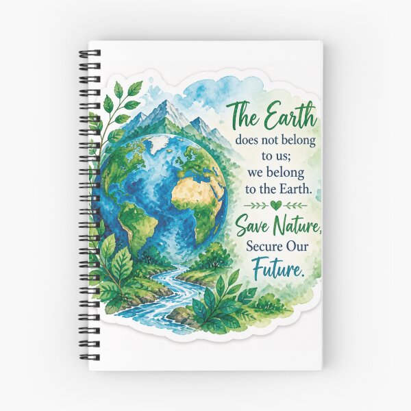 Item preview, Inspirational quote - save Mother Earth designed and sold by Uttia's Art with Heart.