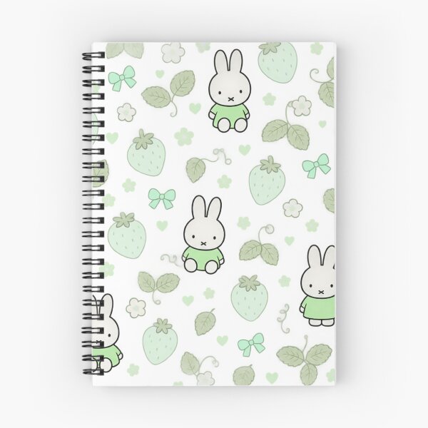 Item preview, Cute Bunny Matcha Strawberry Seamless Pattern designed and sold by Cozy Moss Studio.