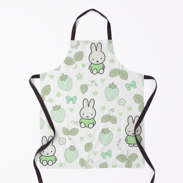Item preview, Cute Bunny Matcha Strawberry Seamless Pattern designed and sold by Cozy Moss Studio.
