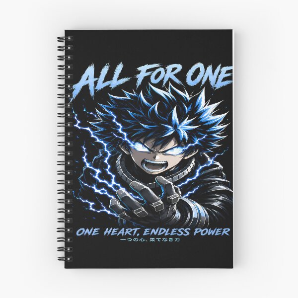 Item preview, All For One - Blue Lightning-One Heart Endless Power designed and sold by TTdesigns123.