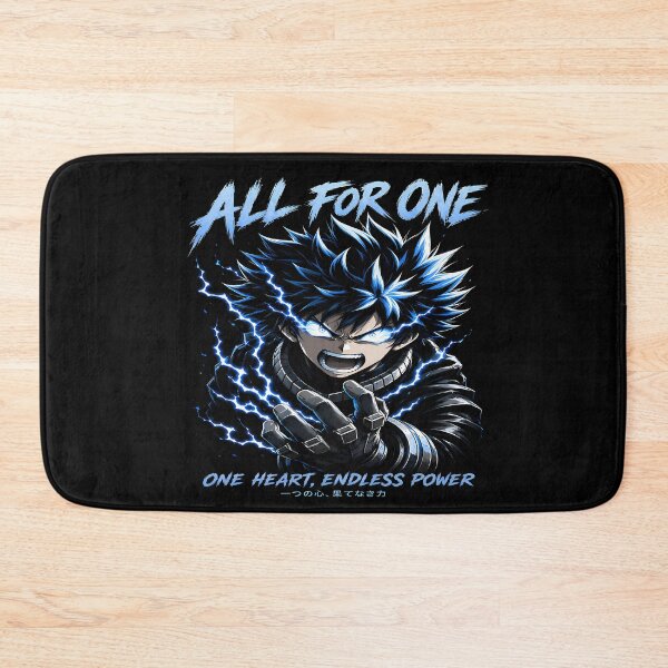 Item preview, All For One - Blue Lightning-One Heart Endless Power designed and sold by TTdesigns123.