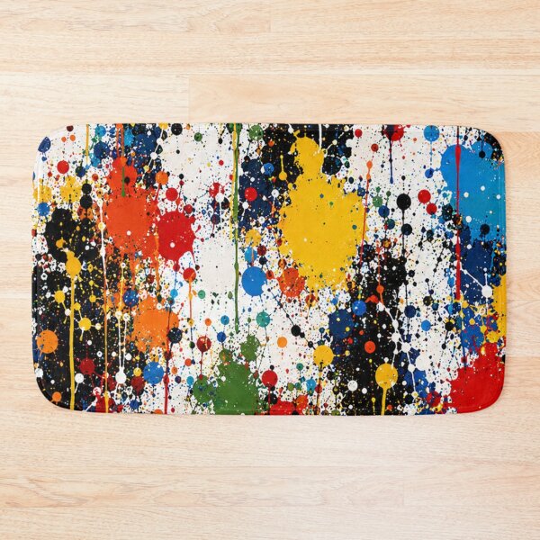 Item preview, Prismatic Splash Action Abstract Art designed and sold by THE SPLATTERED HAUS BY SAGE BANKS.